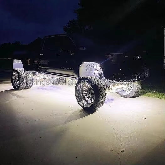 220 LED Pure White Rock Light Plug/Play Kit